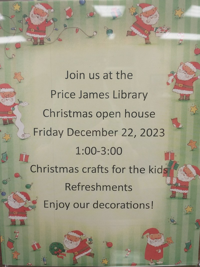 Christmas open house