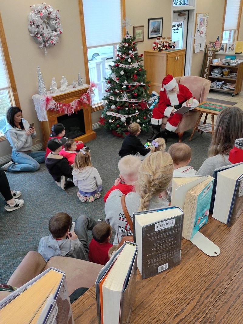 Santa Claus at the library